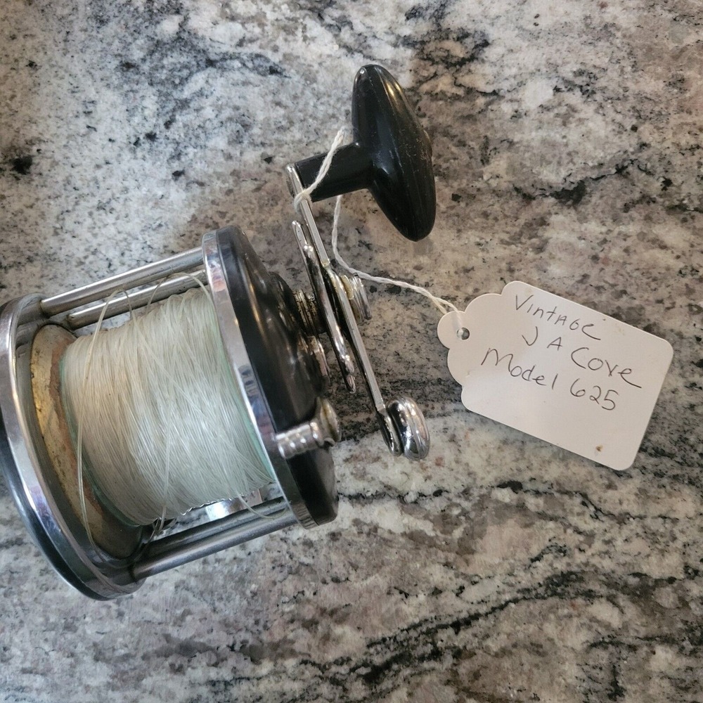 Vintage J.A. COXE NO 625 Fishing REEL ** WORKS GREAT‎ ********